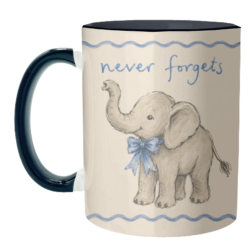 Never Forgets - unique mug by Ms Doodle