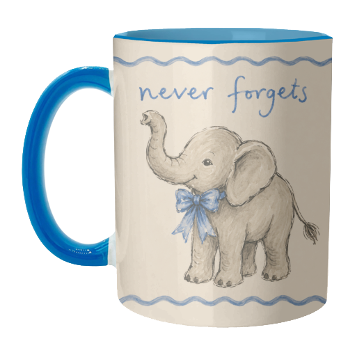 Never Forgets - unique mug by Ms Doodle