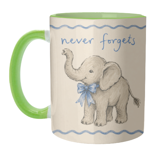 Never Forgets - unique mug by Ms Doodle
