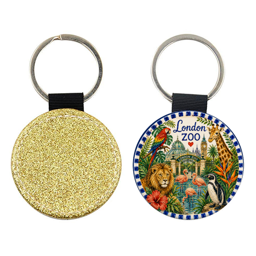 London Zoo - keyring by Ms Doodle