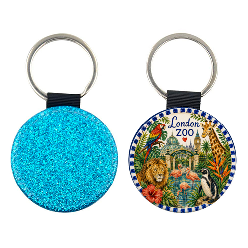 London Zoo - keyring by Ms Doodle