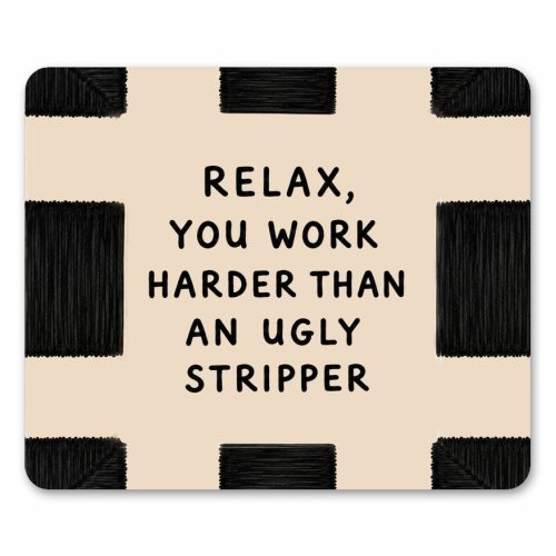 Relax - mouse mat by Ms Doodle