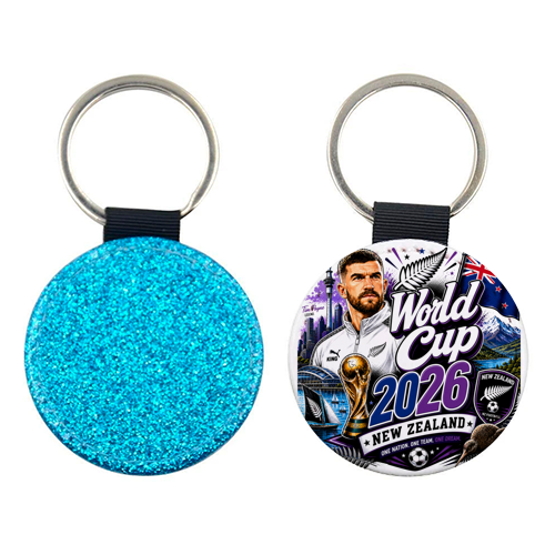 World Cup - New Zealand - keyring by Lilly Rose