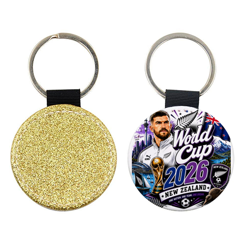 World Cup - New Zealand - keyring by Lilly Rose
