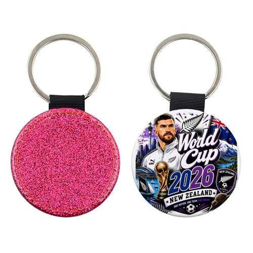 World Cup - New Zealand - keyring by Lilly Rose