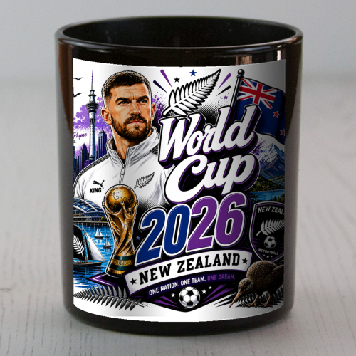 World Cup - New Zealand - scented candle by Lilly Rose