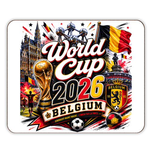 World Cup - Belgium - designer placemat by Lilly Rose