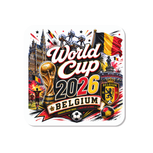 World Cup - Belgium - Magnet by Lilly Rose
