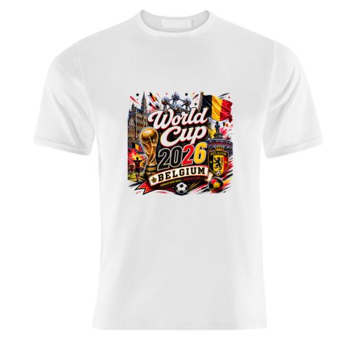 World Cup - Belgium - unique t shirt by Lilly Rose