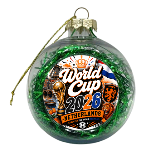 World Cup - Netherlands - xmas bauble by Lilly Rose
