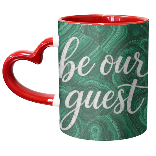 Be our Guest - unique mug by AP