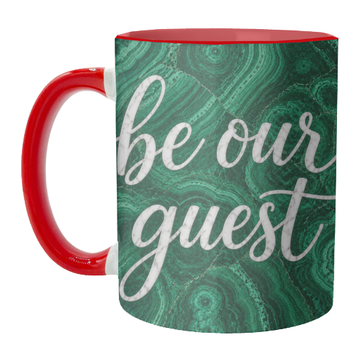 Be our Guest - unique mug by AP
