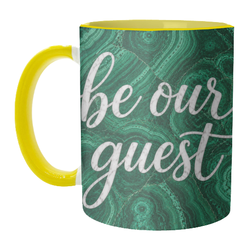 Be our Guest - unique mug by AP