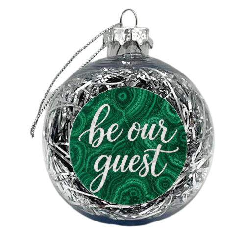Be our Guest - xmas bauble by AP