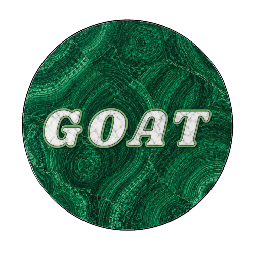 GOAT - Circle Sticker by AP