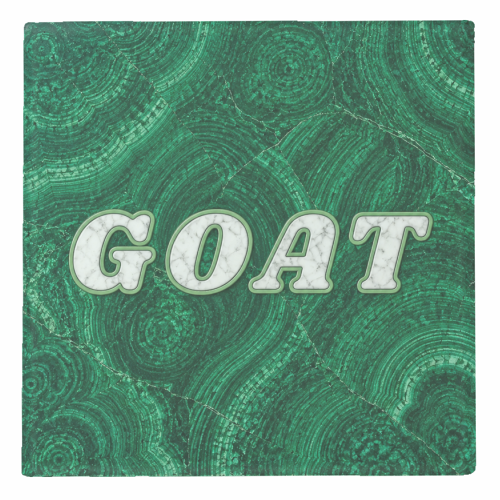 GOAT - personalised beer coaster by AP