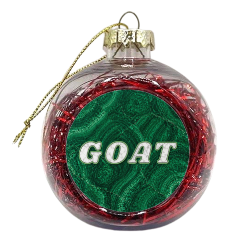 GOAT - xmas bauble by AP