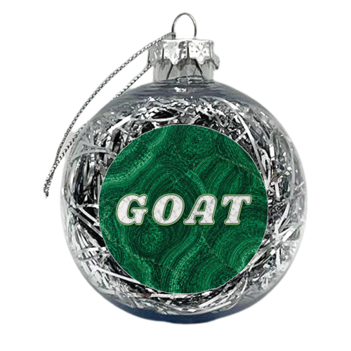 GOAT - xmas bauble by AP