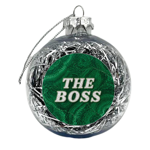 THE BOSS - xmas bauble by AP