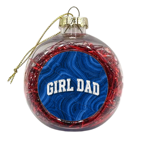 Girl Dad - xmas bauble by AP
