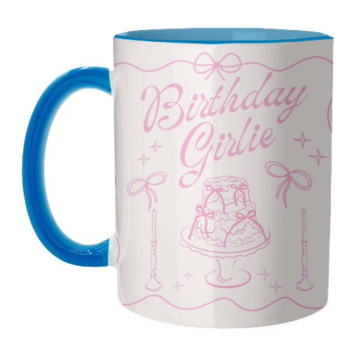 BIRTHDAY GIRLIE - unique mug by Lilly Rose