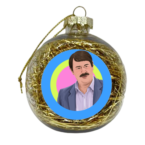 Freddie Jones - Rivals - xmas bauble by Pink and Pip