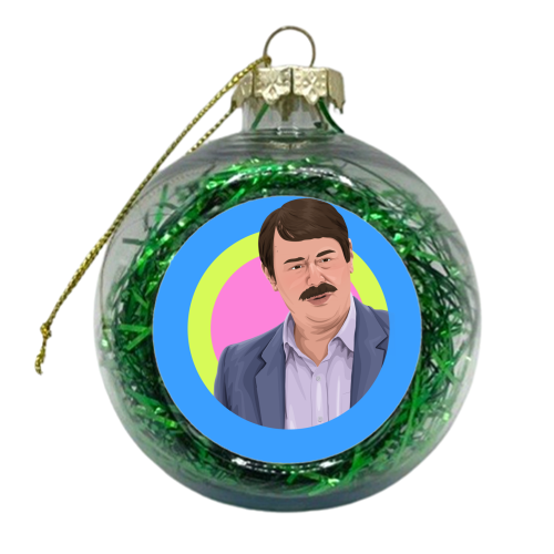 Freddie Jones - Rivals - xmas bauble by Pink and Pip