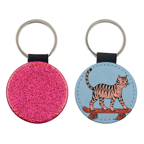 Skate Fast, Nap Later - keyring by DejaReve