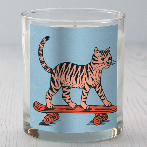 Skate Fast, Nap Later - scented candle by DejaReve