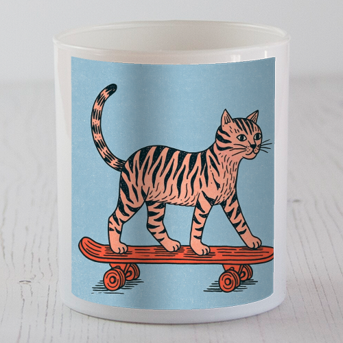 Skate Fast, Nap Later - scented candle by DejaReve