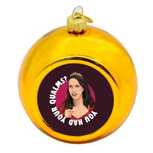 Widow's Bay Patricia - colourful christmas bauble by Pink and Pip