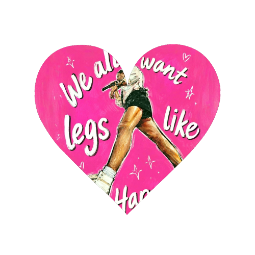 Legs Like Harry - Magnet by Ms Doodle