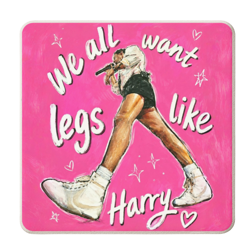 Legs Like Harry - personalised beer coaster by Ms Doodle