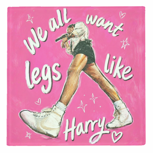Legs Like Harry - personalised beer coaster by Ms Doodle