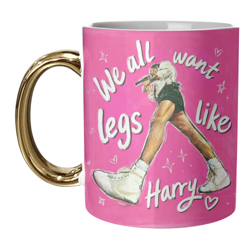 Legs Like Harry - unique mug by Ms Doodle