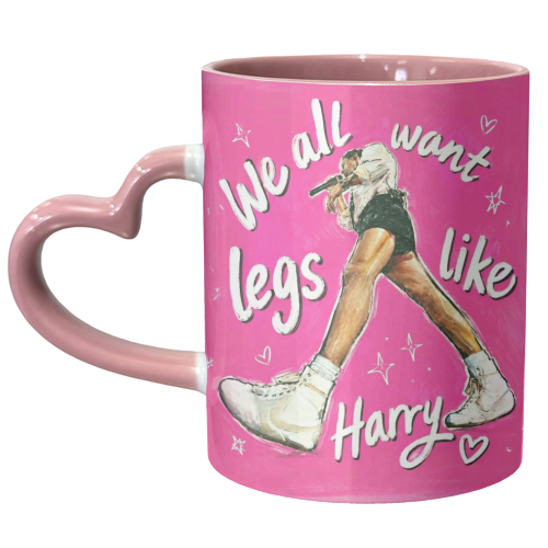 Legs Like Harry - unique mug by Ms Doodle