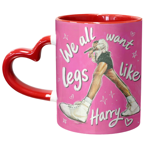Legs Like Harry - unique mug by Ms Doodle