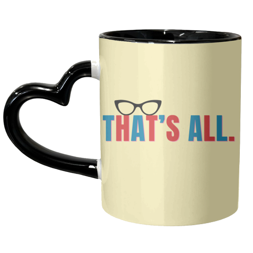 That's all - Miranda Priestly - unique mug by Nida Designs