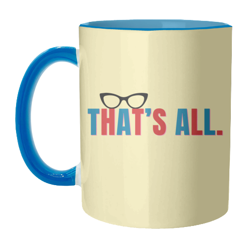 That's all - Miranda Priestly - unique mug by Nida Designs