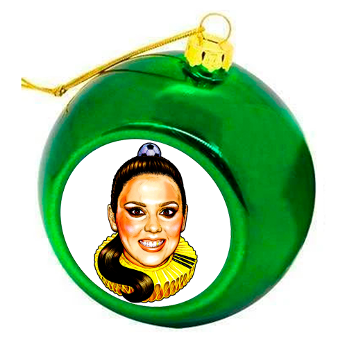 SPORTY - colourful christmas bauble by Jock Mooney