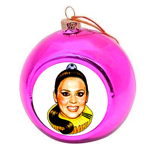 SPORTY - colourful christmas bauble by Jock Mooney