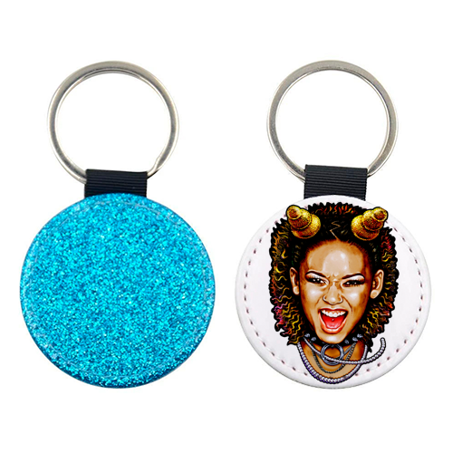 SPICY SCARE - keyring by Jock Mooney