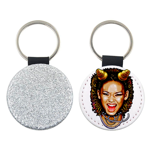 SPICY SCARE - keyring by Jock Mooney