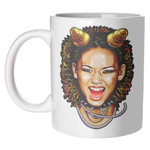 SPICY SCARE - unique mug by Jock Mooney
