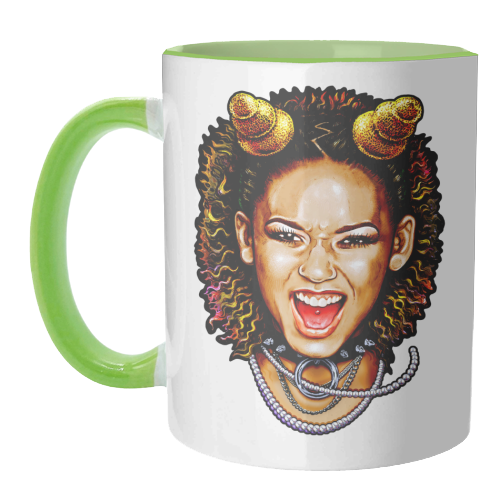 SPICY SCARE - unique mug by Jock Mooney