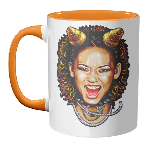SPICY SCARE - unique mug by Jock Mooney