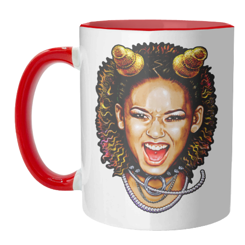 SPICY SCARE - unique mug by Jock Mooney