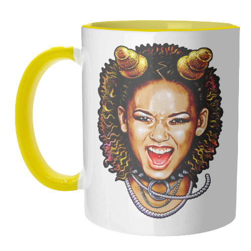 SPICY SCARE - unique mug by Jock Mooney