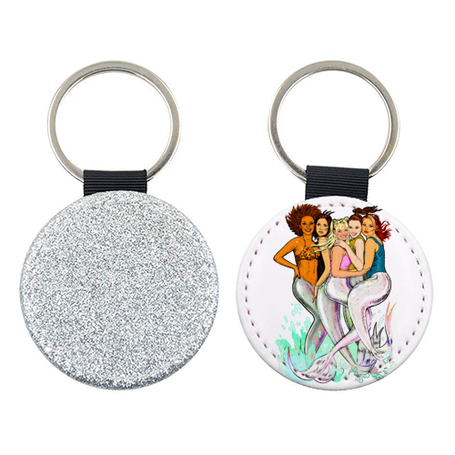 SPICEMAIDS - keyring by Jock Mooney
