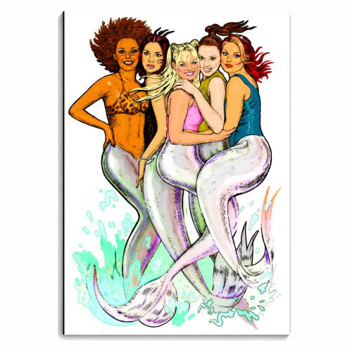 SPICEMAIDS - personalised A4, A5, A6 notebook by Jock Mooney